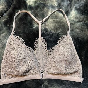 Victoria's Secret Lace Bralette in Cream